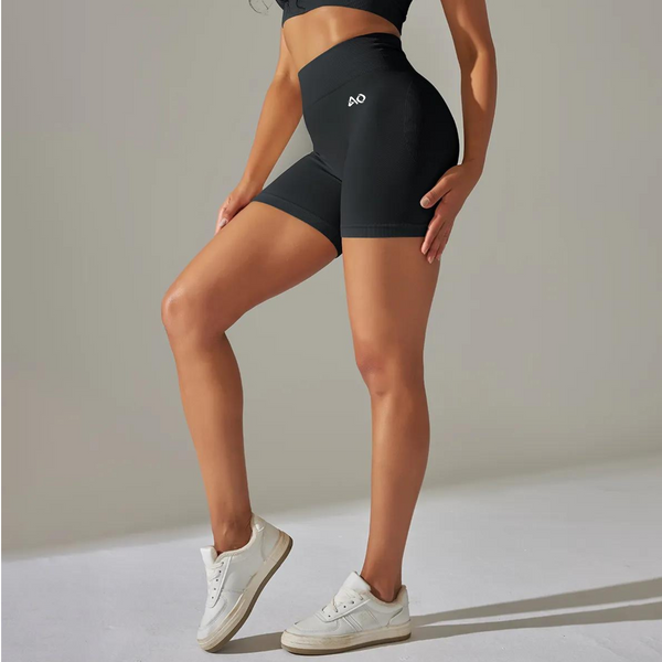 Black Effortless 2.0 Seamless Shorts