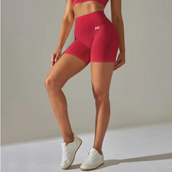 Candy Red Effortless 2.0 Seamless Shorts