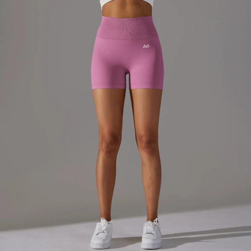 Soft Pink 2.0 Seamless Scrunch Shorts