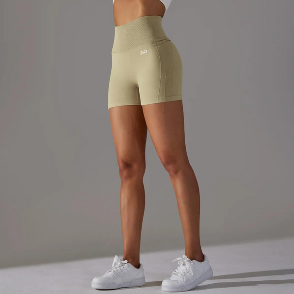 Dew Green 2.0 Seamless Scrunch Shorts