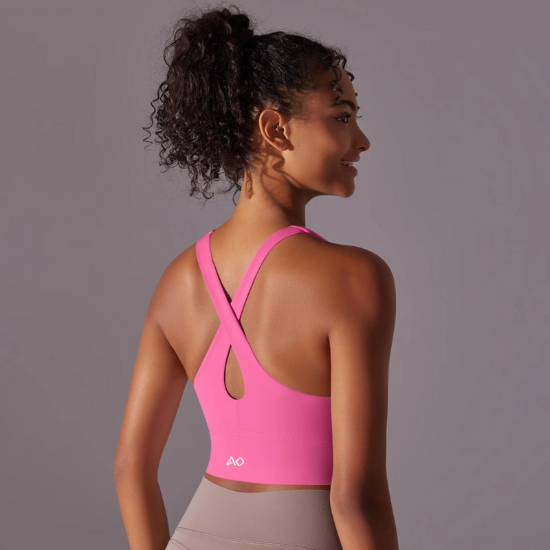 Pink Balance Sports Bra