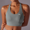 Grey Athletic Compression Bra