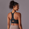 Black Athletic Compression Bra