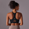 Black Athletic Compression Bra