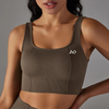 Brown Dynamic Shape 2.0 Sports Bra