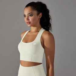 White Dynamic 2.0 Sports Bra