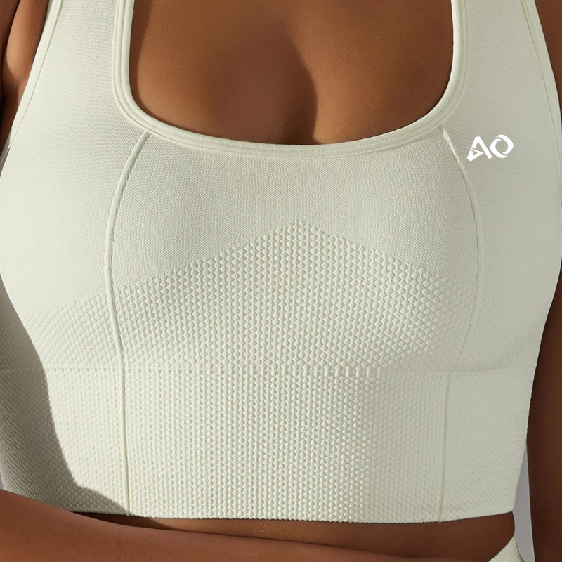 White Dynamic 2.0 Sports Bra