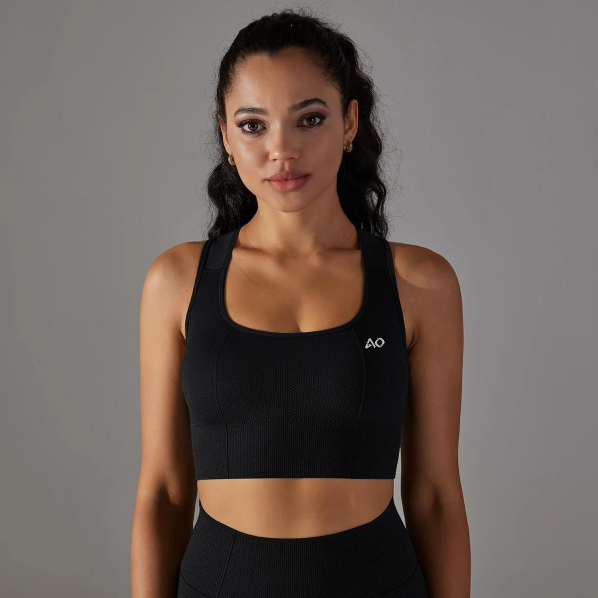 Black Dynamic 2.0 Sports Bra