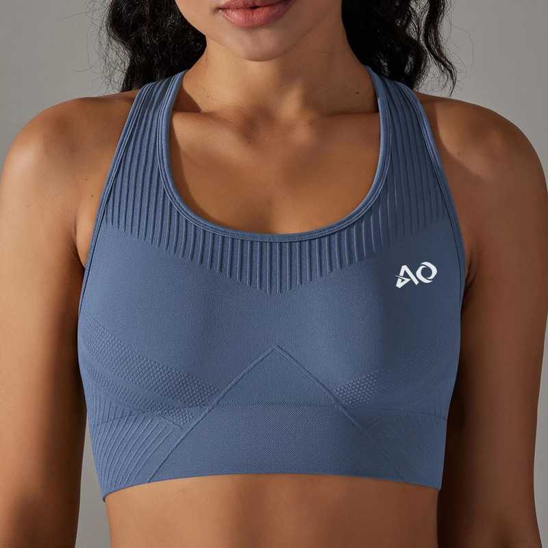 Blue Dynamic Sports Bra