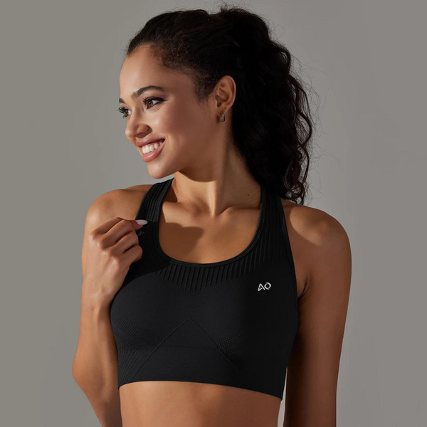 Black Dynamic Sports Bra