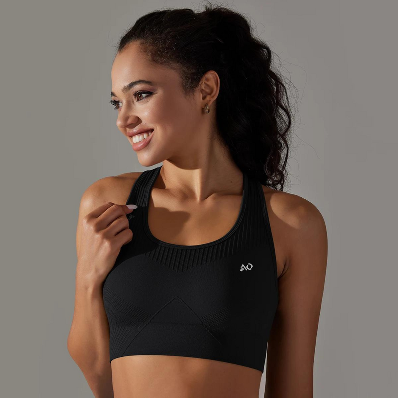 Black Dynamic Sports Bra