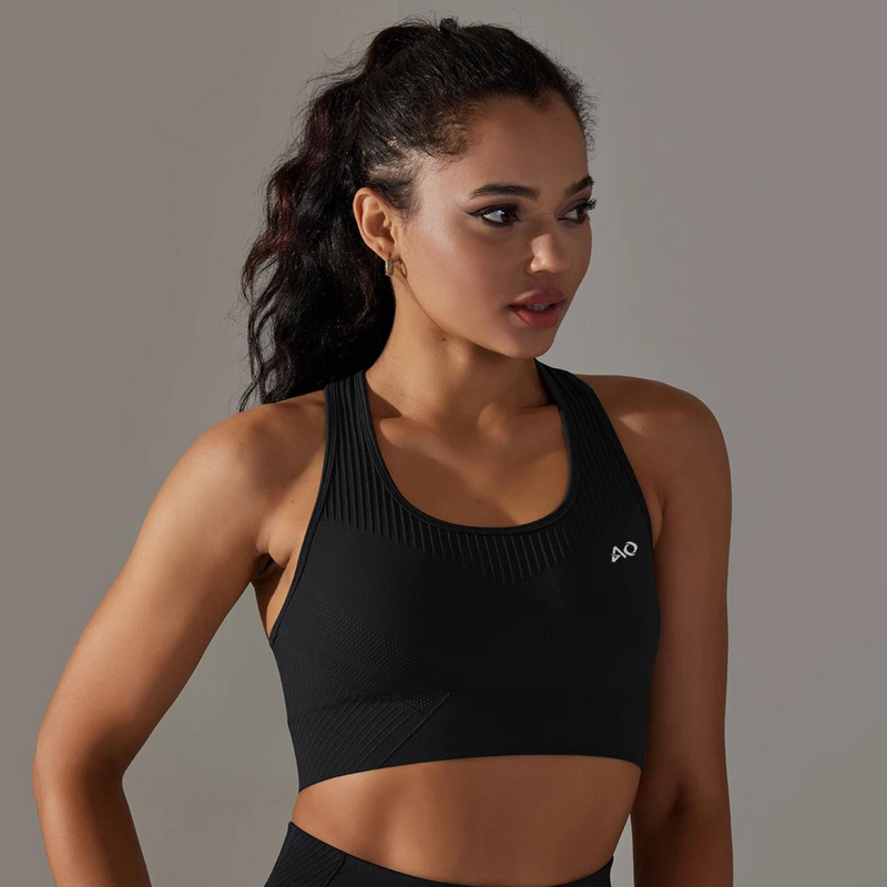 Black Dynamic Sports Bra