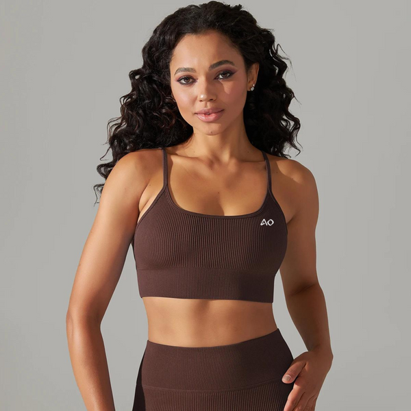 Coffee Motion Sports Bra