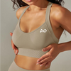 Beige Energy Sports Bra