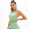 Mint Green Venture Sports Bra