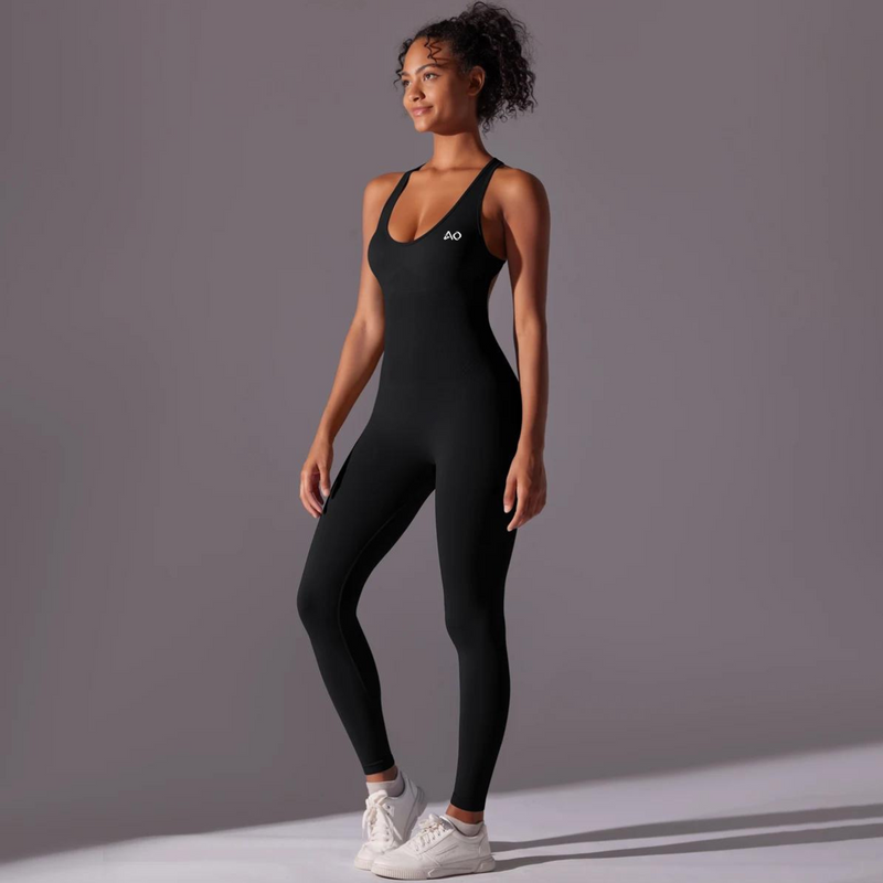 Black Thrivefit Bodysuit 1.0