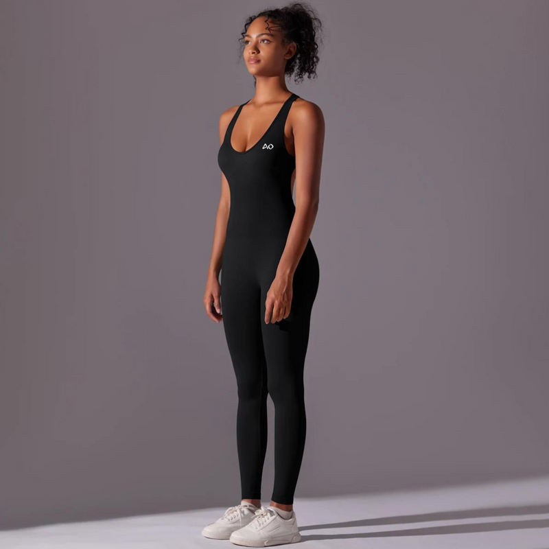 Black Thrivefit Bodysuit 1.0