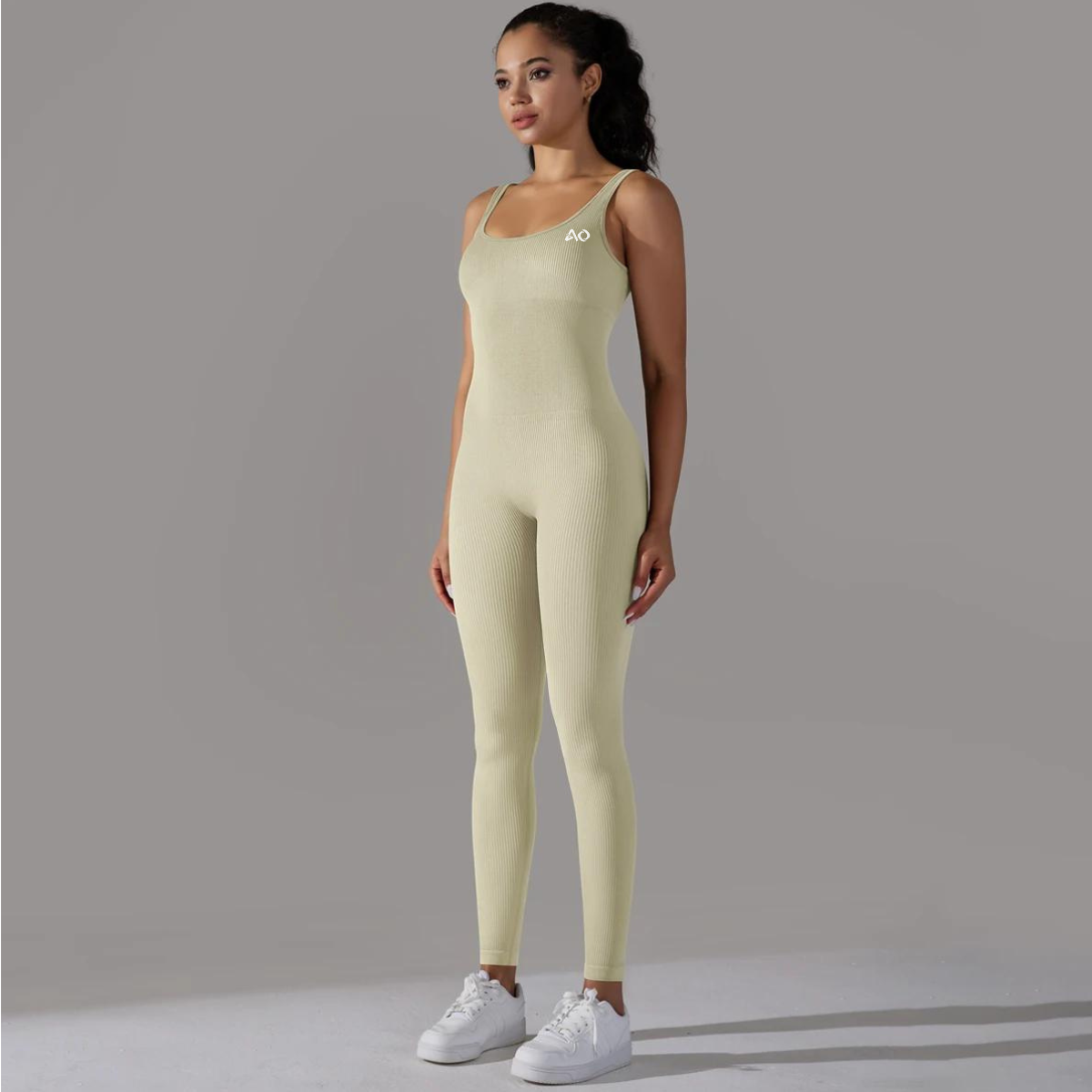 Beige Harmony Bodysuit