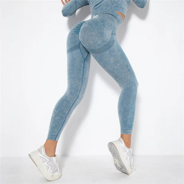 Azure Sky Shape Leggings