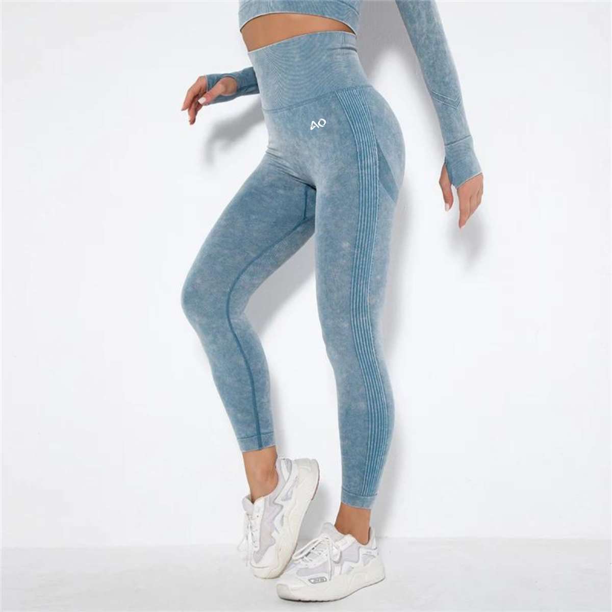 Azure Sky Shape Leggings