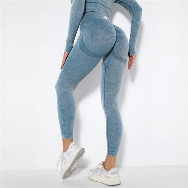 Azure Sky Shape Leggings