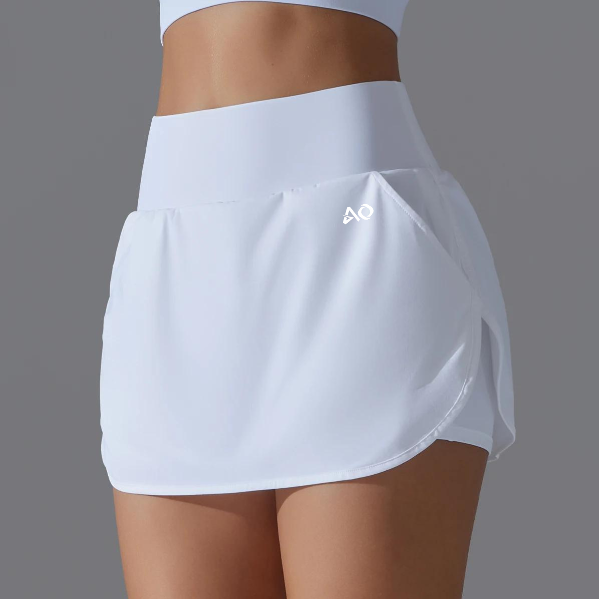 White EndurePro Shorts