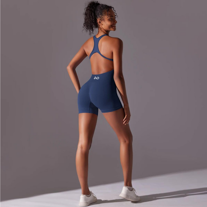 Navy ThriveFit Bodysuit