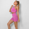 Rose Ribbed Sports Set