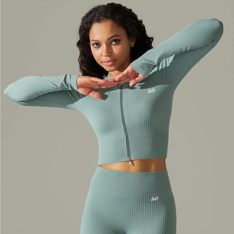 Mint Ultra Long Sleeve Top