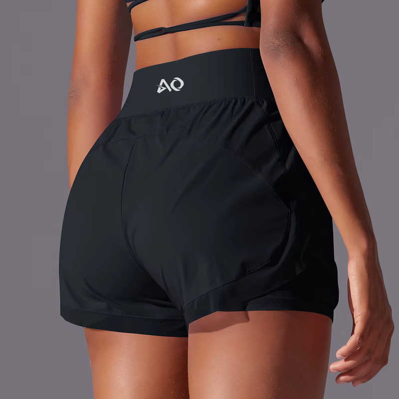 Black Flex Shorts