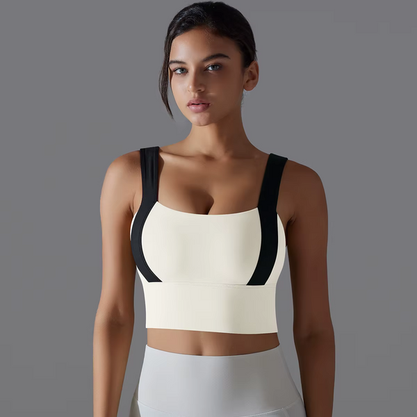 White CoreFlow Bra