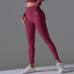 Burgundy ActiveLift Leggings