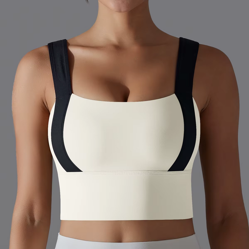 White CoreFlow Bra