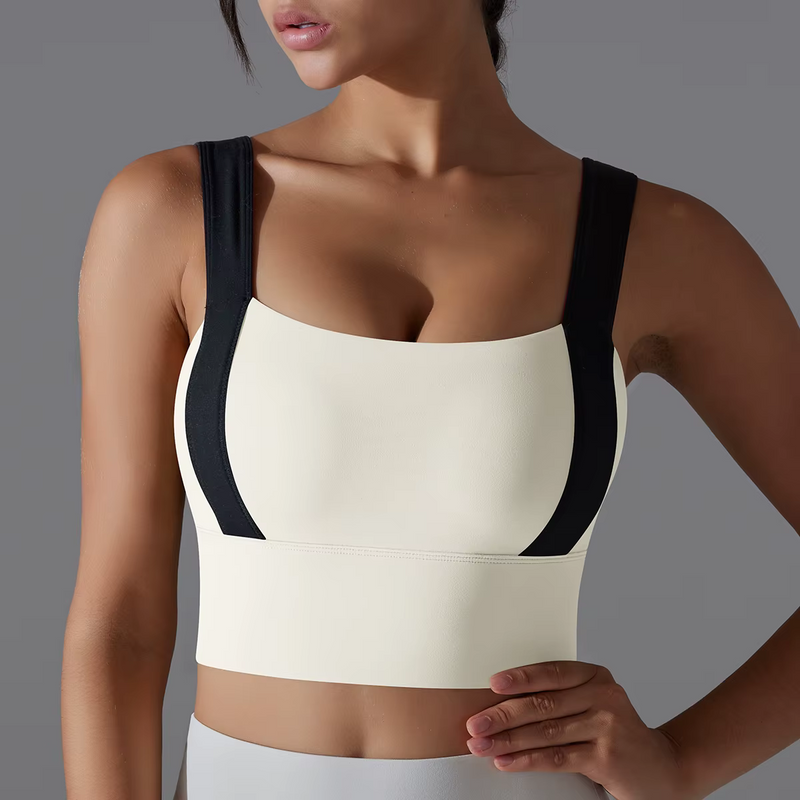 White CoreFlow Bra