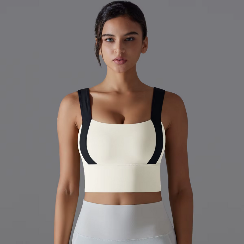 White CoreFlow Bra