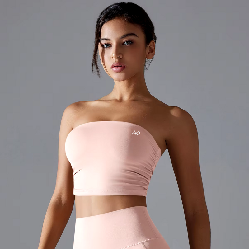 Pinky Power Strapless Bra