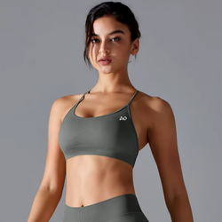 Grey ActiveStride Bra