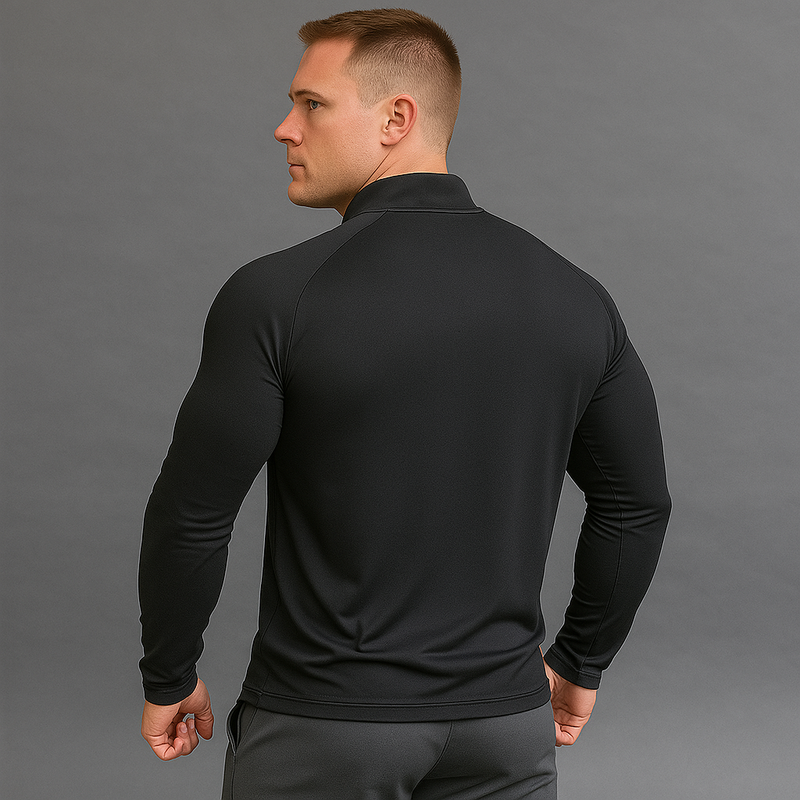 Black-Grey Core Long Sleeve T-Shirt