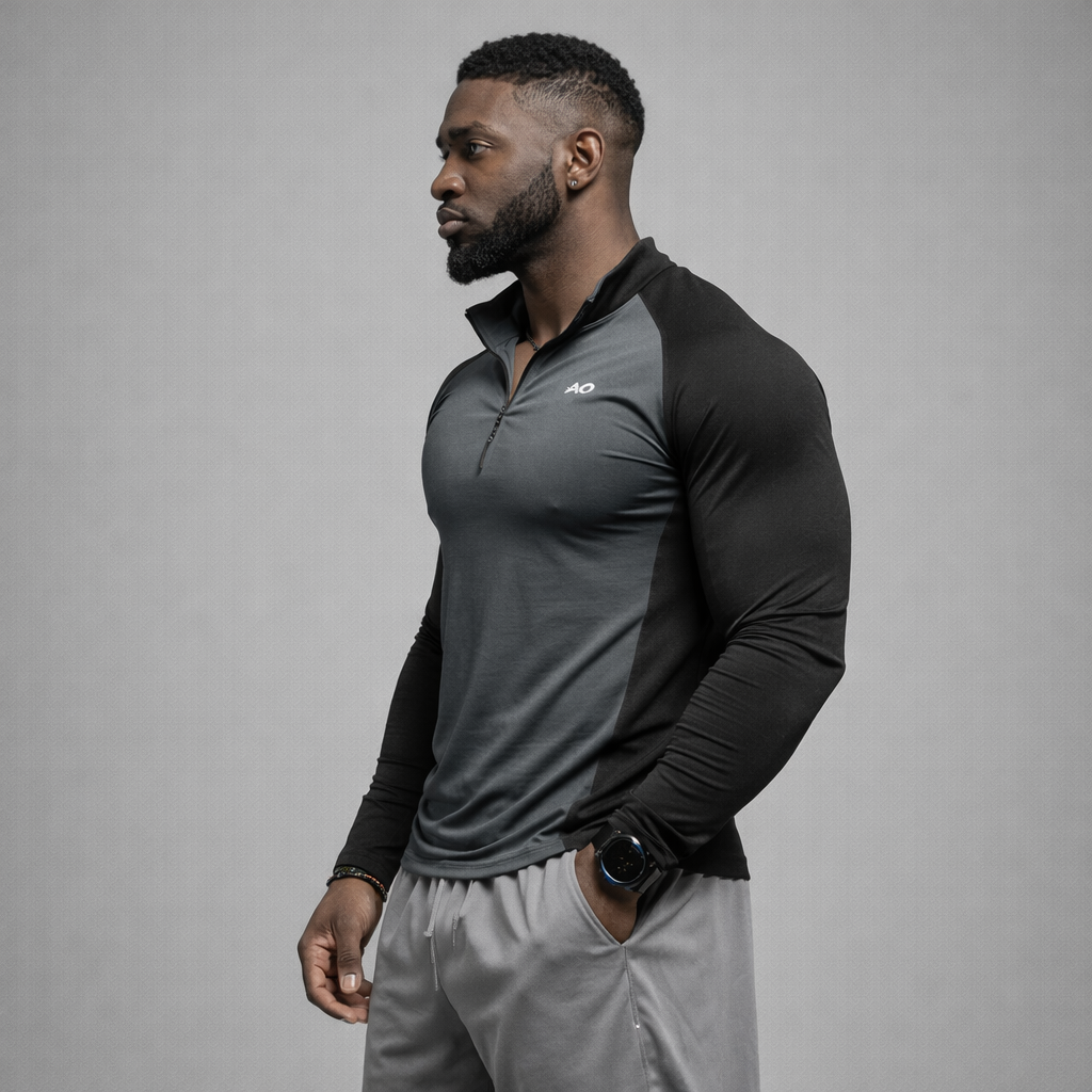 Black-Grey Apex™ T-Shirt