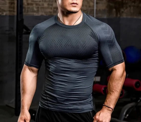 Deep Navy Compression Baselayer T-Shirt