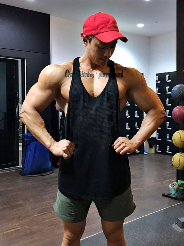 Black Pro Formance Tank Top