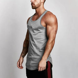 Grey MG Core Tank Top