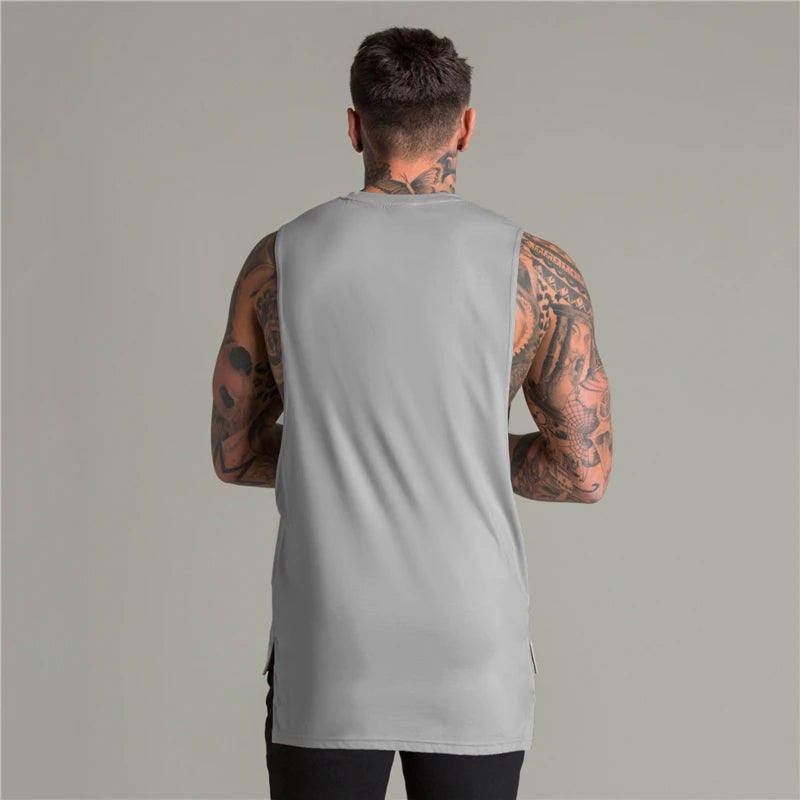 Grey Just Gym Tank Top