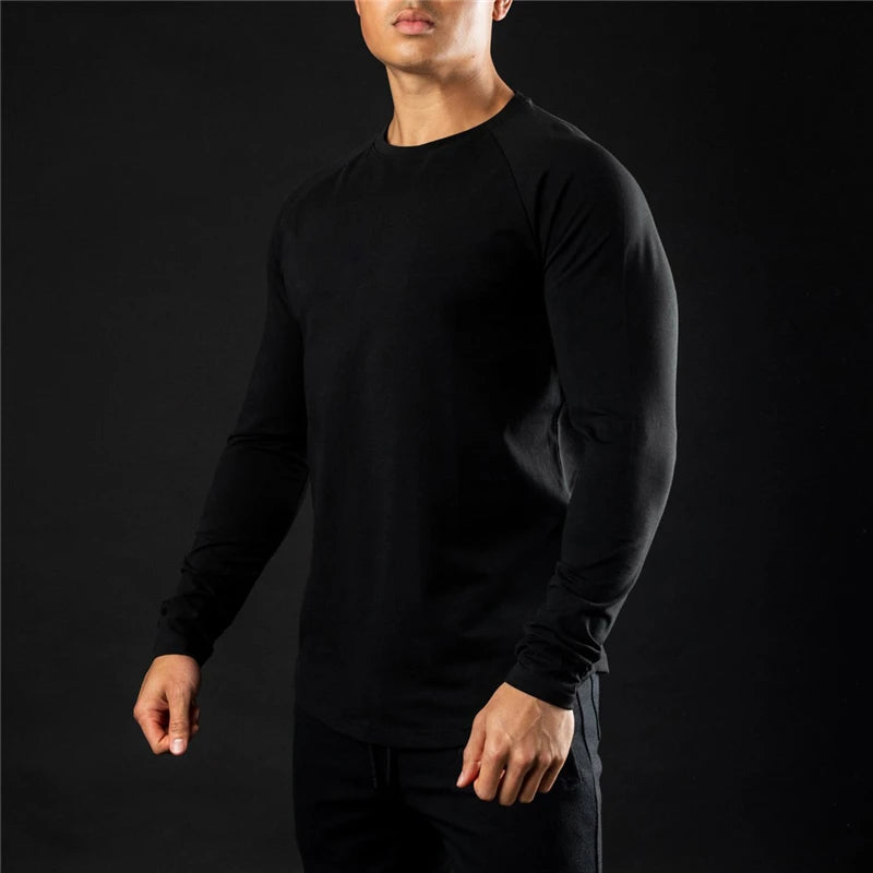 Black Hyperflex Sport Long Sleeve T-Shirt