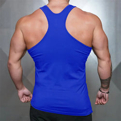 Blue Power Fit Tank Top