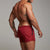 Red MuscleGuys Shorts