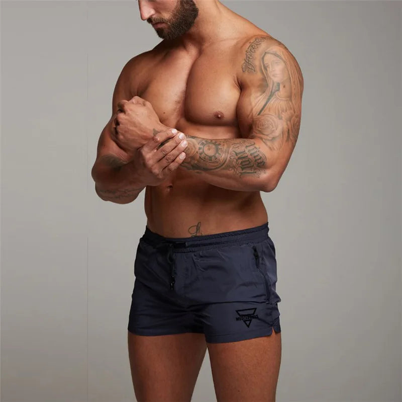 Blue MuscleGuys Shorts