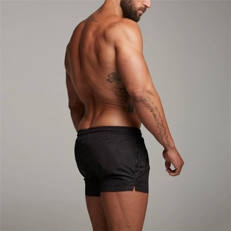 Black MuscleGuys Shorts