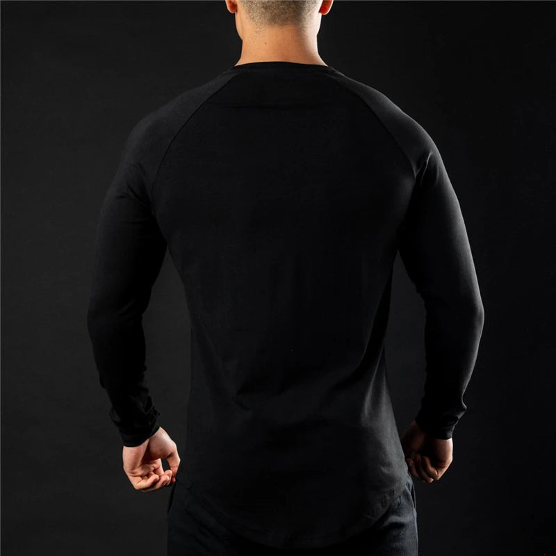 Black Hyperflex Sport Long Sleeve T-Shirt