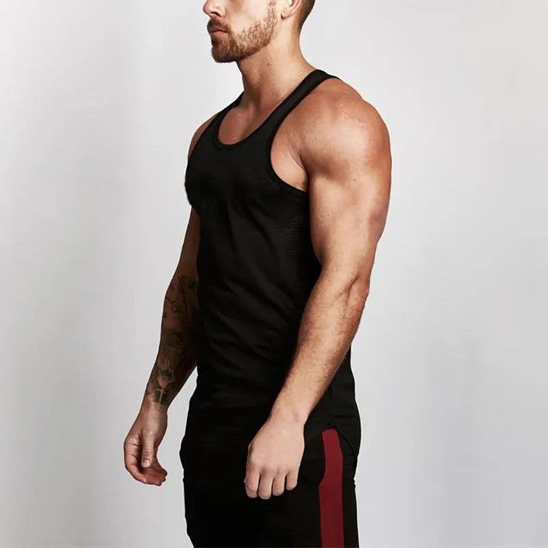 Black MG Core Tank Top